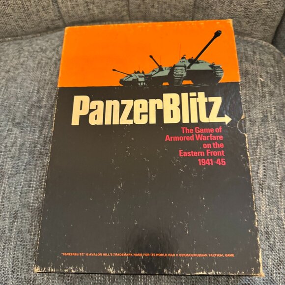 PanzerBlitz (open, punched) The Avalon Hill Game Co 807 - Picture 1 of 12